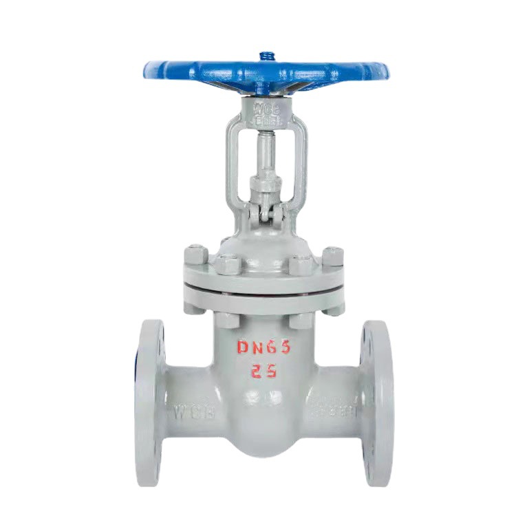 Handwheel non rising stem PN16 DN150 hard seal water WCB flange type sluice gate valve Handwheel non rising stem PN16 DN150 hard seal water WCB flange type sluice gate valve