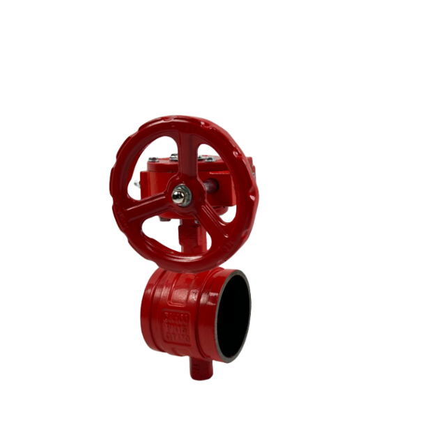 D381X-16Q Grooved Type Gear Butterfly Valve D381X-16Q Grooved Type Gear Butterfly Valve