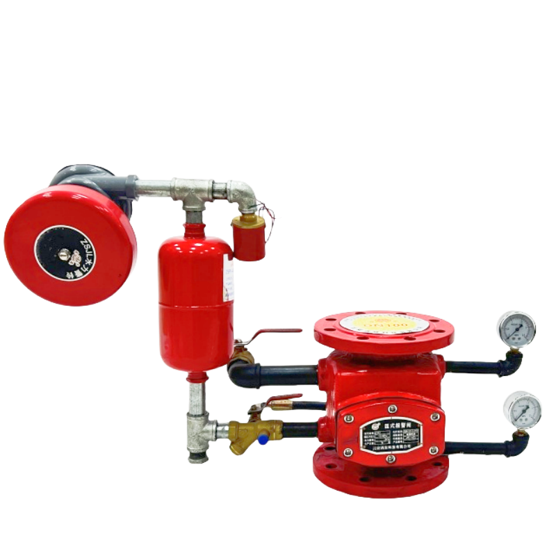 Wet alarm check valve