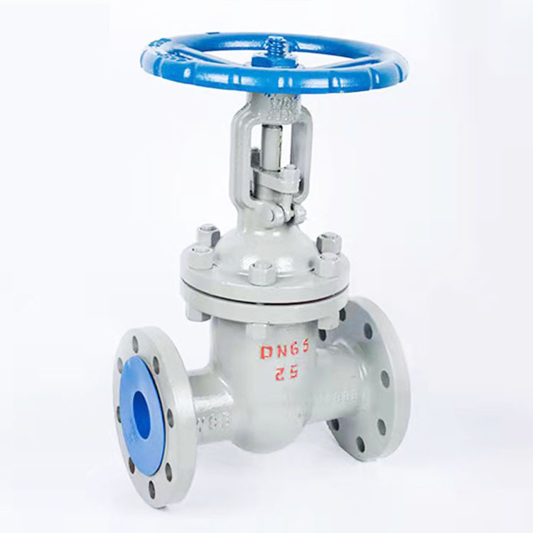 Handwheel non rising stem PN16 DN150 hard seal water WCB flange type sluice gate valve