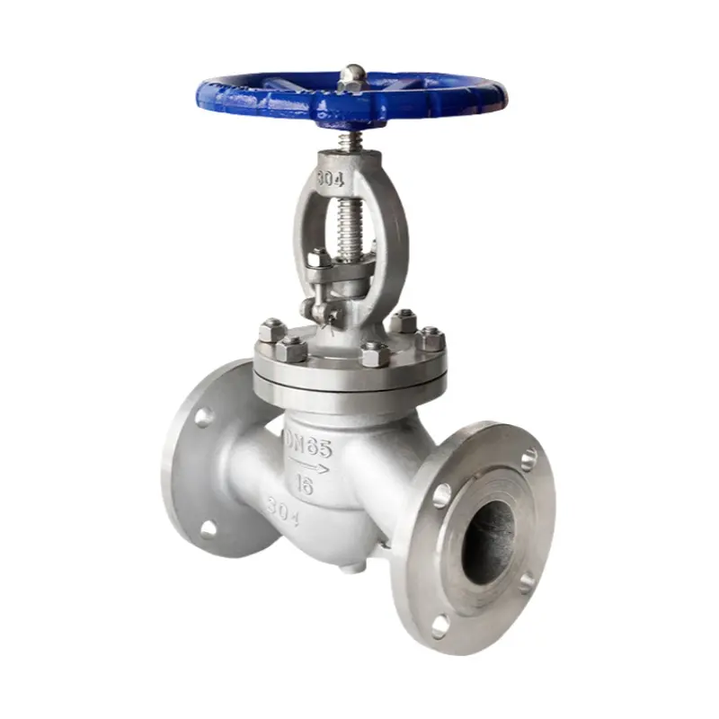 SS 304 Valve Flange Globe Valve SS 304 Valve Flange Globe Valve