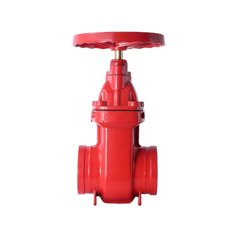 Hard seal concealed stem gate valve