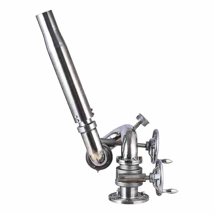 Stainless Steel Manual Fire Water Foam Monitor-PL10/64-H Stainless Steel Manual Fire Water Foam Monitor-PL10/64-H