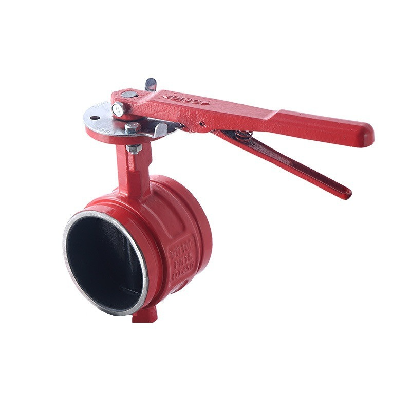 D81-16Q Handle groove butterfly valve