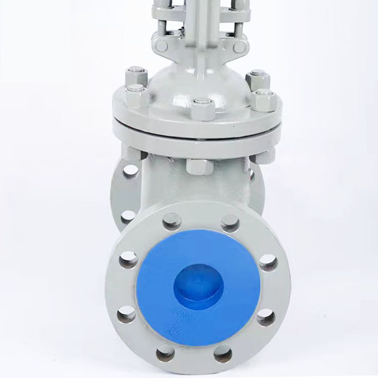 Handwheel non rising stem PN16 DN150 hard seal water WCB flange type sluice gate valve