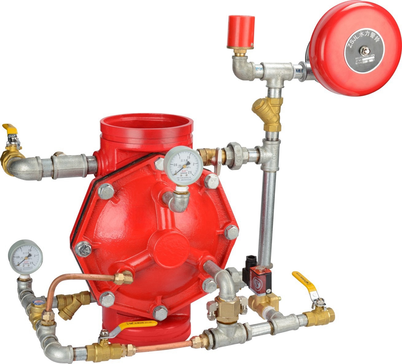 Flange Deluge Valve And Zsfm Pre-action Alarm System Flange Deluge Valve And Zsfm Pre-action Alarm System